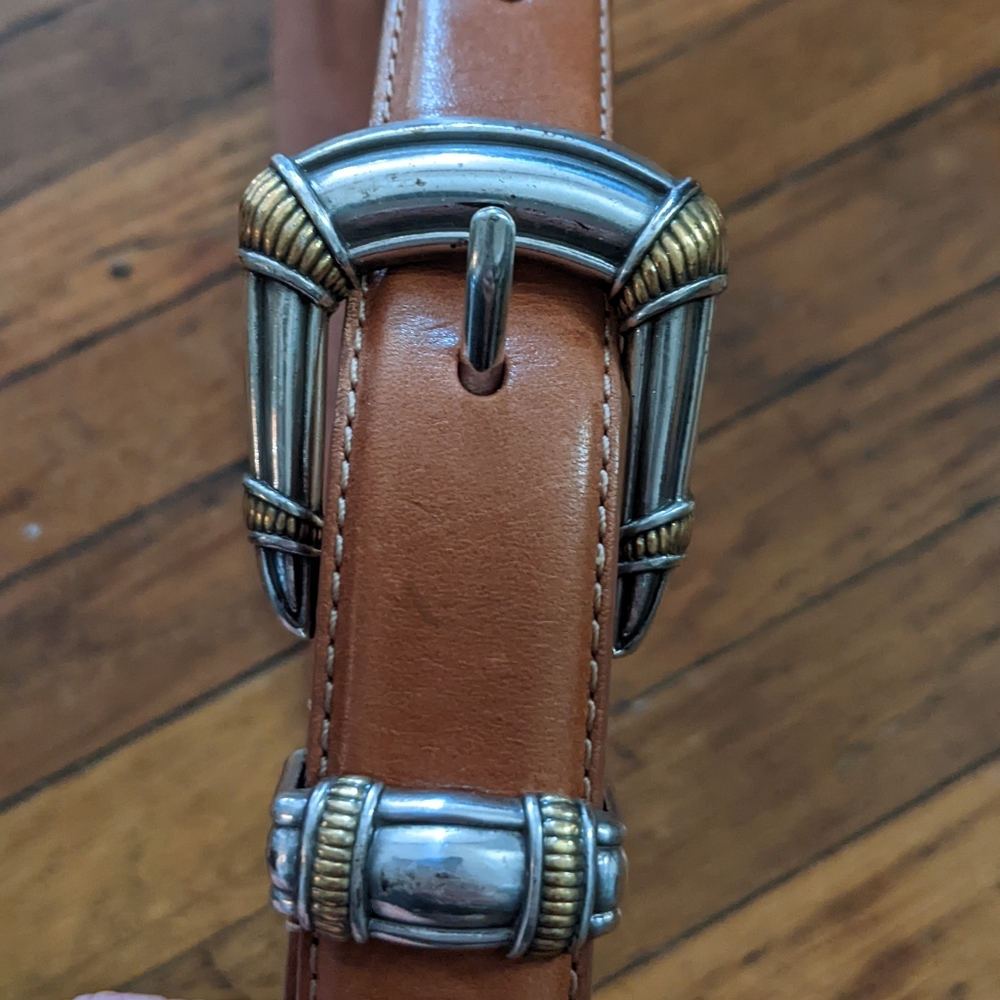 Fossil Genuine Leather Brown Belt Medium